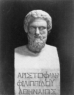 Bustul lui Aristofan